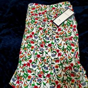 Fun skort with pretty flowers